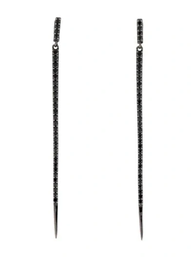 Pre-owned Lana 14k Diamond Reckless Spike Drop Earring In Multi