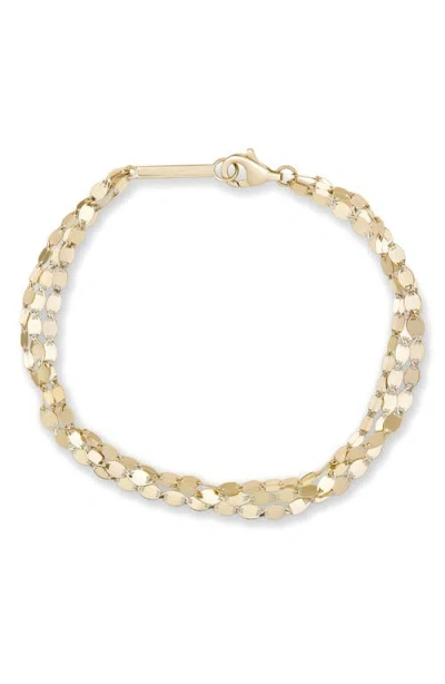 Lana 14k Gold 3-strand Bracelet