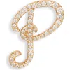 Lana 14k Gold Diamond Cursive Initial Stud Earring In Gold