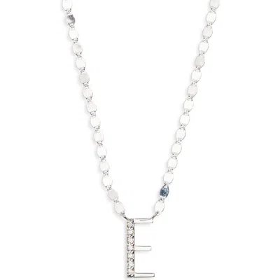 Lana 14k Gold Diamond Initial Pendant Necklace In White