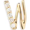 Lana 14k Gold Diamond Initial Single Stud Earring