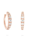 Lana 14k Gold Graduated Ear Cuff In Pink