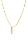 Lana 14k Gold Initial Pendant Necklace