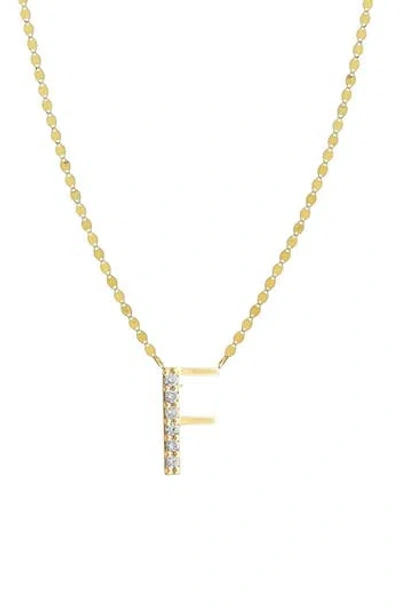Lana 14k Gold Initial Pendant Necklace