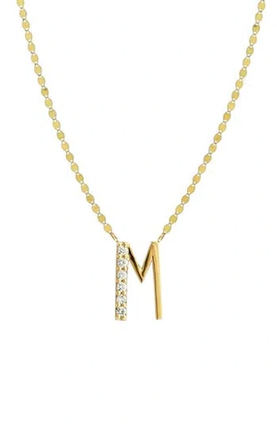 Lana 14k Gold Initial Pendant Necklace In Gold