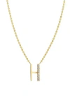 Lana 14k Gold Initial Pendant Necklace In Gold