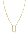 Lana 14k Gold Initial Pendant Necklace