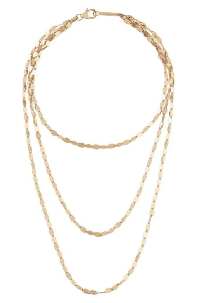 Lana 14k Gold Mega Blake Stiletto Anklet