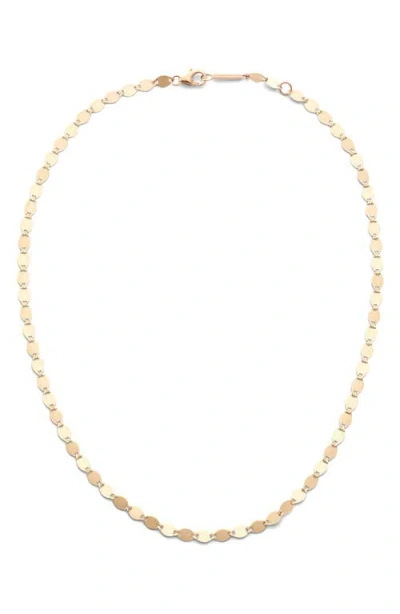 Lana 14k Gold Mega Nude Chain Choker Necklace