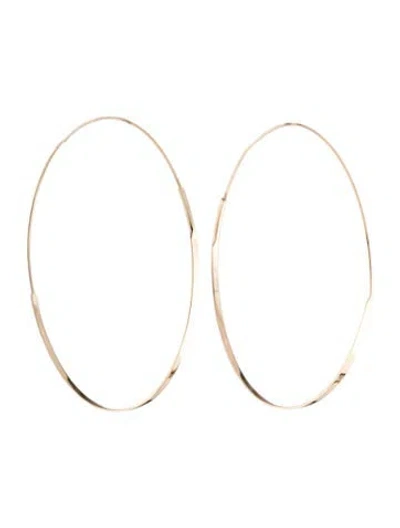Pre-owned Lana 14k Large Magic Hoop Earrings In Multicolor