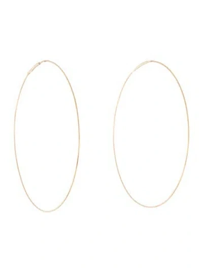 Pre-owned Lana 14k Large Magic Hoop Earrings In Multicolor