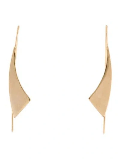 Pre-owned Lana 14k Small Gloss Hooked On Hoop Earrings In Multi