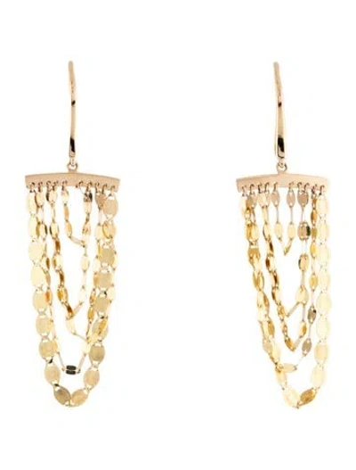 Pre-owned Lana 14k Small Nude Cascade Earrings In Multicolor