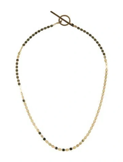 Pre-owned Lana 14k Toggle Nude Chain Necklace, 16" In Multi