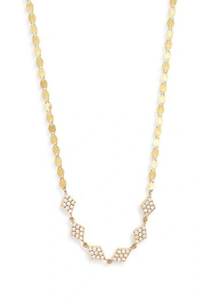 Lana 14k Yellow Gold Diamond Miami Chain Necklace