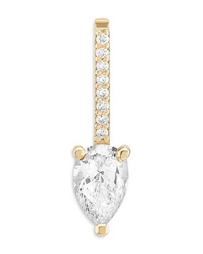 Lana 14k Yellow Gold Diamond Pear & Round Enhancer Pendant