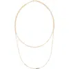 Lana 14k Yellow Gold Mini Rectangle Layered Necklace In Gold
