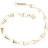 Lana 3d Laser Miami Chain Bracelet In Gold