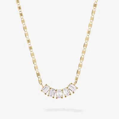 Lana 5 Piece Emerald Diamond Necklace In In Gold