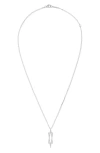 Lana Affinity Diamond Star Of David Pendant Necklace In White Gold