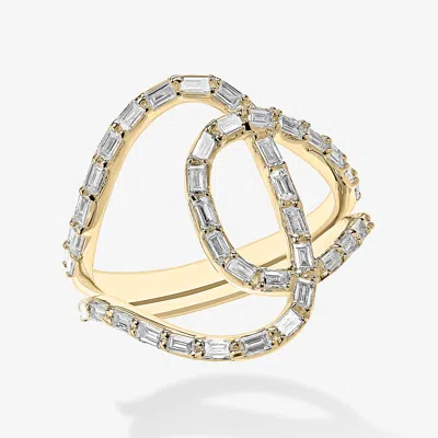Lana Baguette Diamond Illuminating Ring 14k In Gold