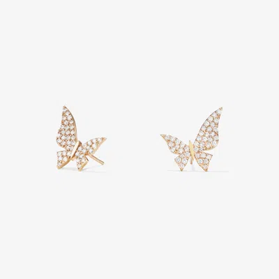 Lana Butterfly Diamond Studs 14k In Gold
