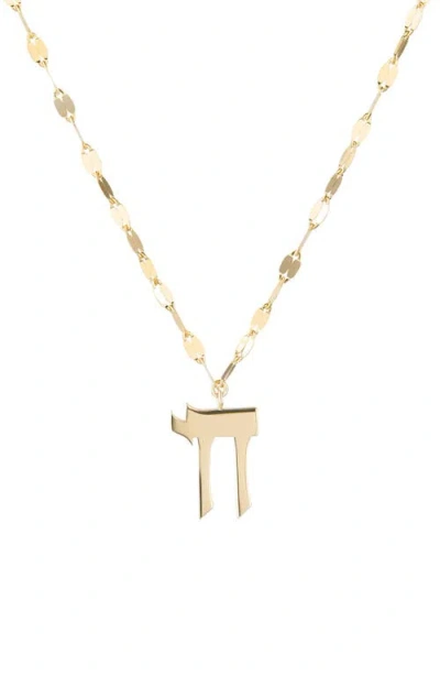 Lana Chai Charm Pendant Necklace In Gold