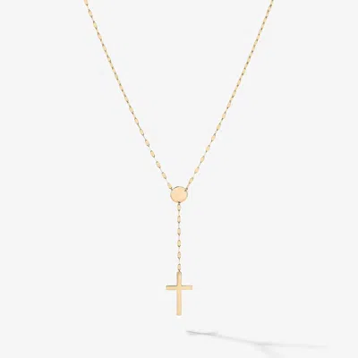 Lana Crossary Lariat Necklace 14k In Gold