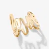 Lana Cursive Love Ring 14k