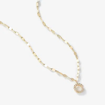Lana Cusp Pendant Diamond Necklace 14k In Purple