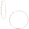 Lana Diamond Hoop Earrings In Gold