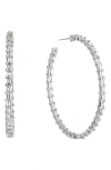 LANA LANA DIAMOND INSIDE OUT HOOP EARRINGS