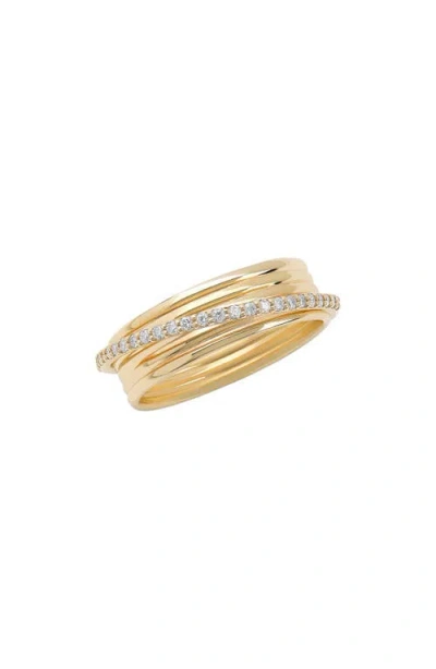 Lana Diamond Planet Ring In Yellow