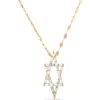 Lana Diamond Star Of David Pendant Necklace In Yellow Gold
