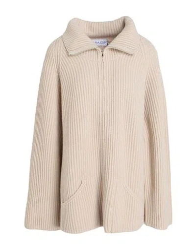 Lana D'oro Woman Cardigan Beige Size Xxl Cashmere In Neutral