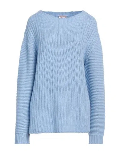 Lana D'oro Woman Sweater Light Blue Size Xl Cashmere