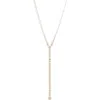 LANA LANA DOUBLE DIAMOND NUDE LINK Y-NECKLACE