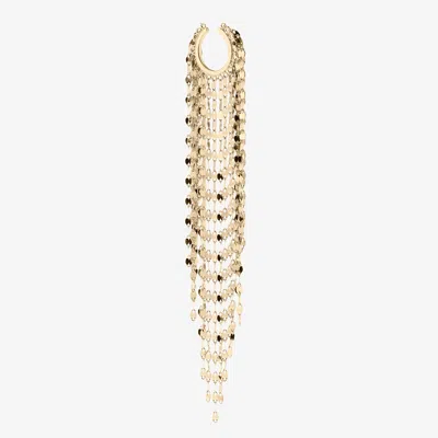 Lana Elongated Blake Fringe Ear Cuff 14k In Gold