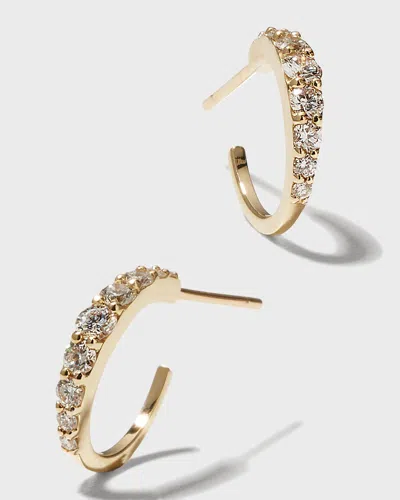 Lana Flawless Graduating Huggie Earrings In Gold