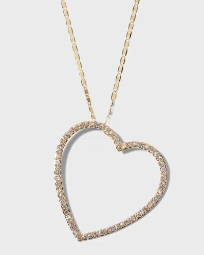 Lana Flawless Heart Necklace In Gold