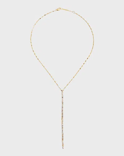 Lana Flawless Tennis Lariat With Diamonds In Gold