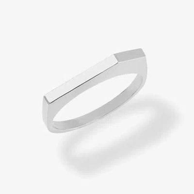 Lana Geometric Edge Gold Ring In In 14k Yellow Gold