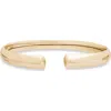 Lana Graduating Bubble Echo Bangle Bracelet In Yellow Gold
