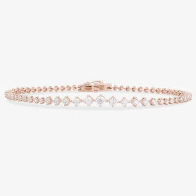 Lana Graduating Diamond Tennis Bracelet In Gold