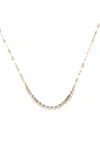Lana Graduating Diamond Tennis Necklace In Yellow Gold