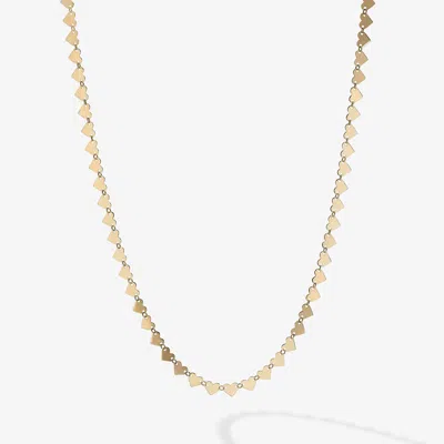 Lana Heart Disc Chain Necklace 14k In Gold