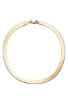 Lana Herringbone Chain Bracelet In Yellow Gold