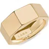 Lana Hollow Rock 14k Gold Ring In Gold