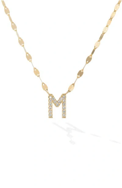 Lana Initial Pendant Necklace In Gold