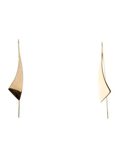 Pre-owned Lana 14k Drop Earrings In Multi